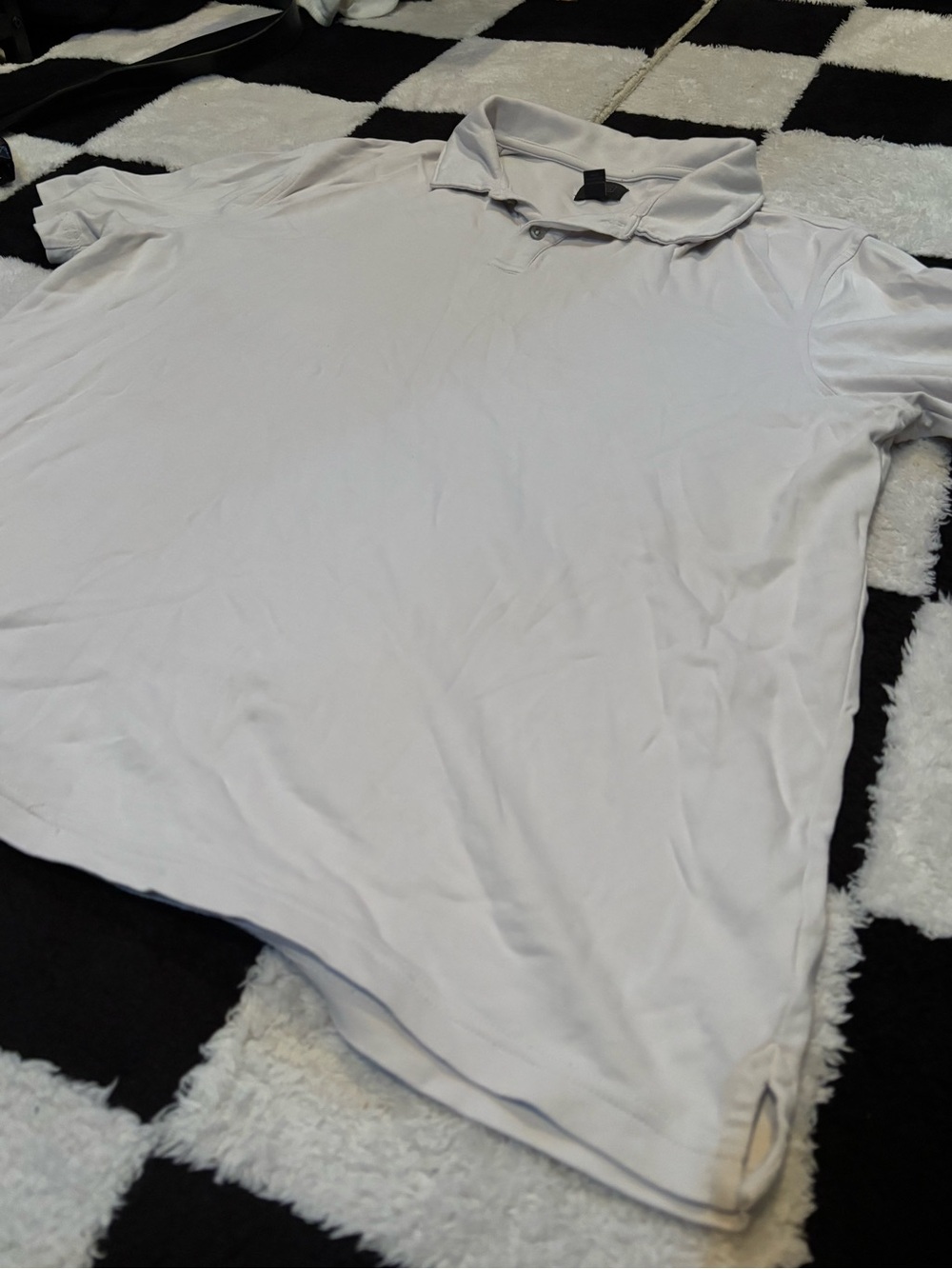 Classic White Polo Top